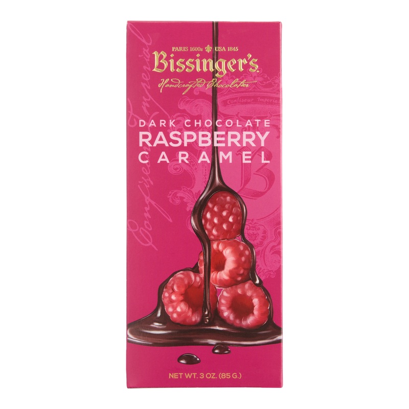 Bissinger’s Raspberry Caramel Dark Chocolate Bar