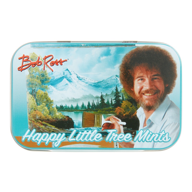 Bob Ross Happy Little Tree Mints Set of 2