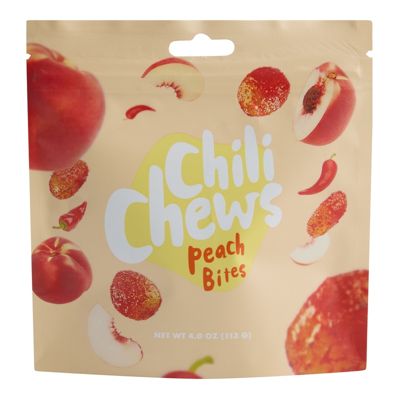 Chili Chews Peach Bites Gummy Candy