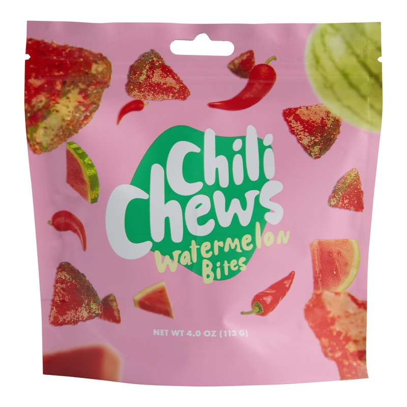 Chili Chews Watermelon Bites Spicy Gummy Candy