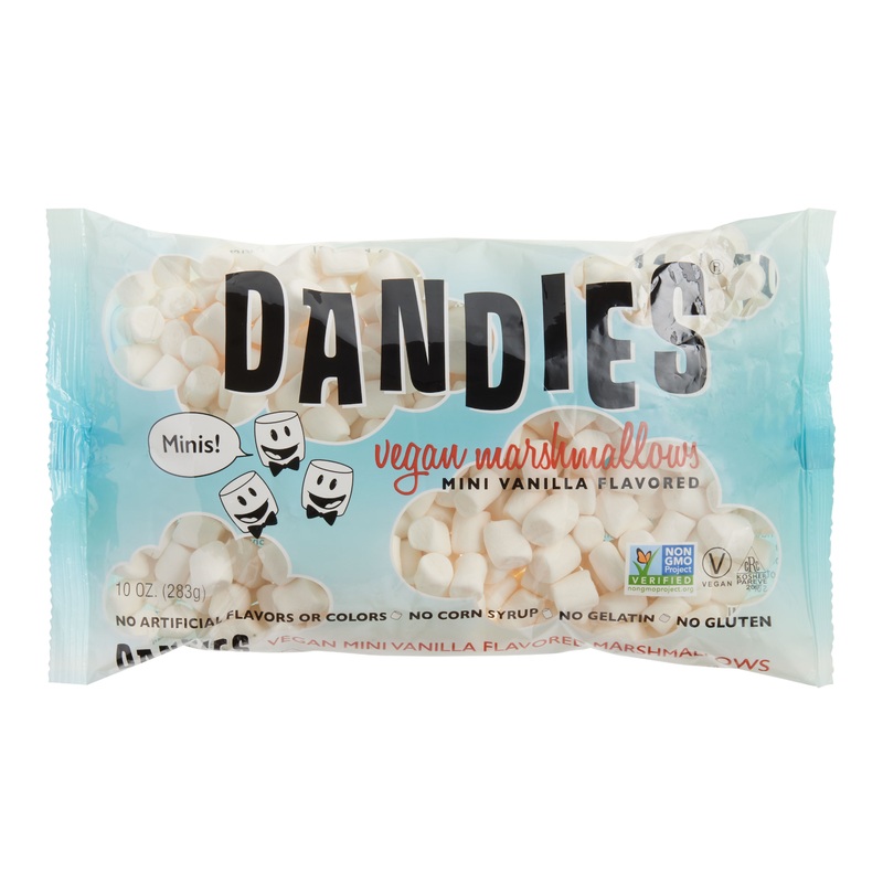 Dandies Vanilla Vegan Mini Marshmallows Set of 2