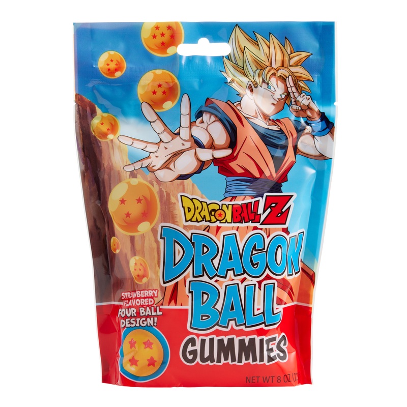Dragon Ball Z Strawberry Gummy Candy
