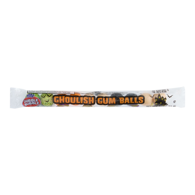 Dubble Bubble Ghoulish Gum Balls 10 Piece