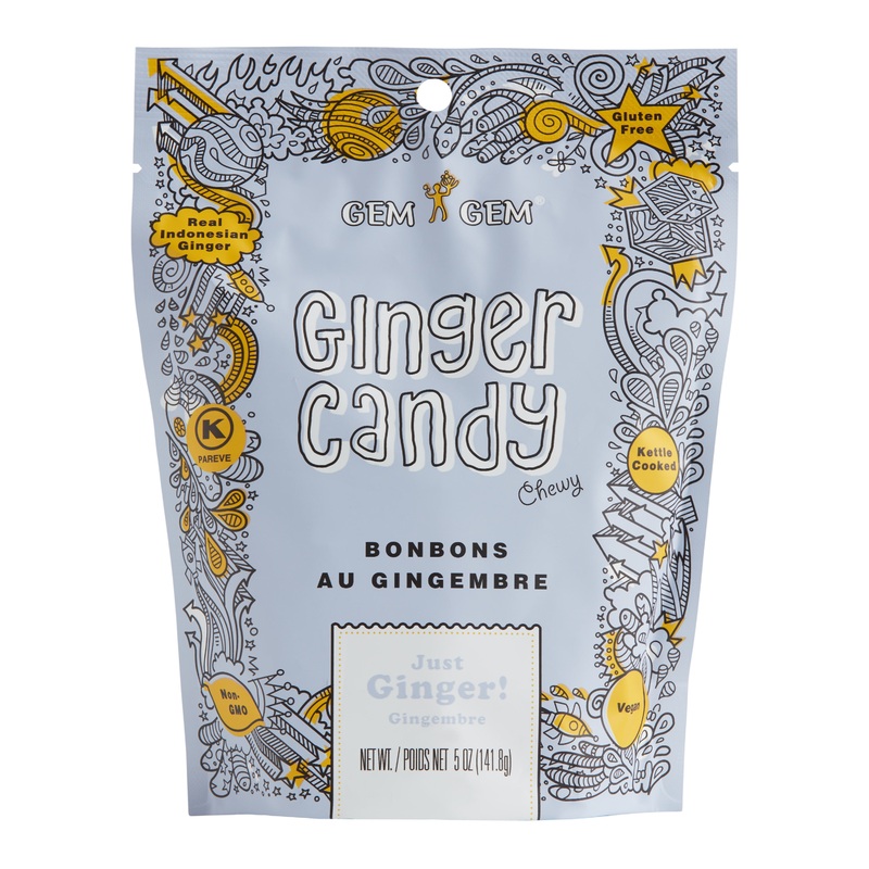 Gem Gem Original Ginger Chewy Candy