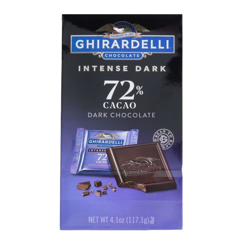 Ghirardelli Intense 72% Dark Chocolate Squares Bag