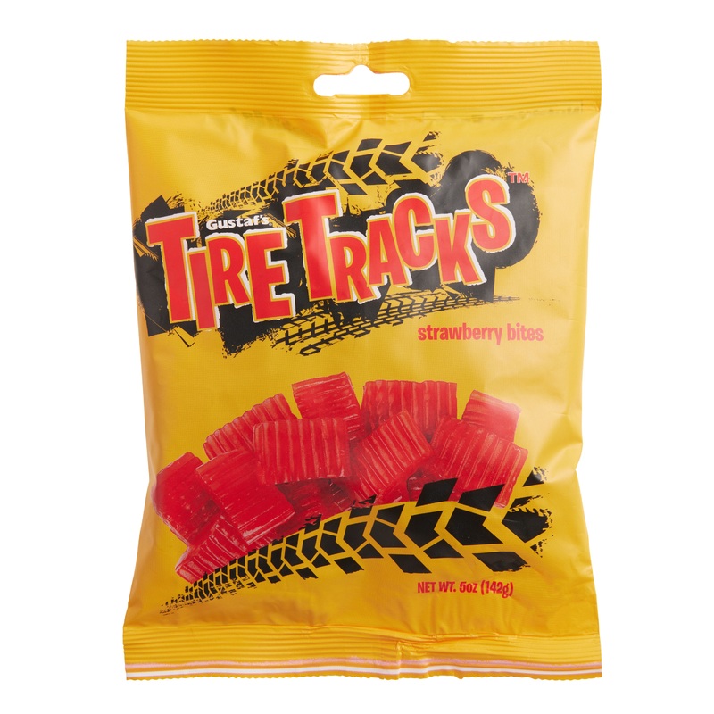 Gustaf’s Tire Tracks Strawberry Licorice