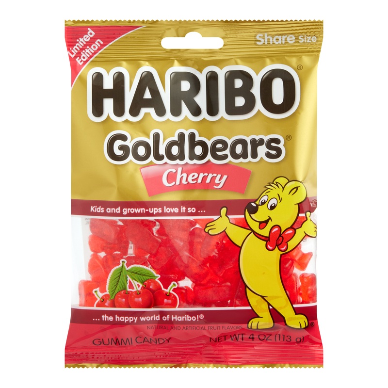 Haribo Limited Edition Cherry Gold Bears