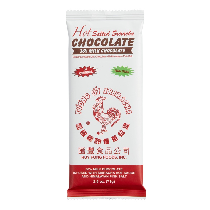 Hot Salted Sriracha Milk Chocolate Bar