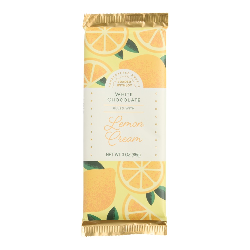 Joy Lemon Creme White Chocolate Bar