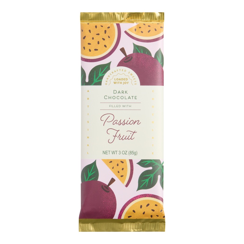 Joy Passion Fruit Dark Chocolate Bar