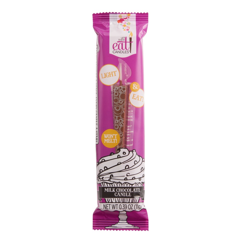 Let Them Eat Candles Solid Milk Chocolate Dripless Candle