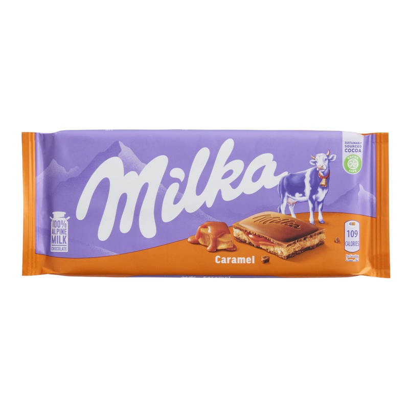 Milka Caramel Crme Chocolate Bar
