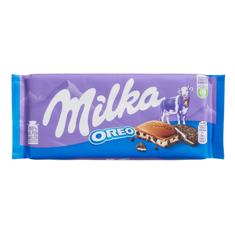 Milka Oreo Milk Chocolate Bar