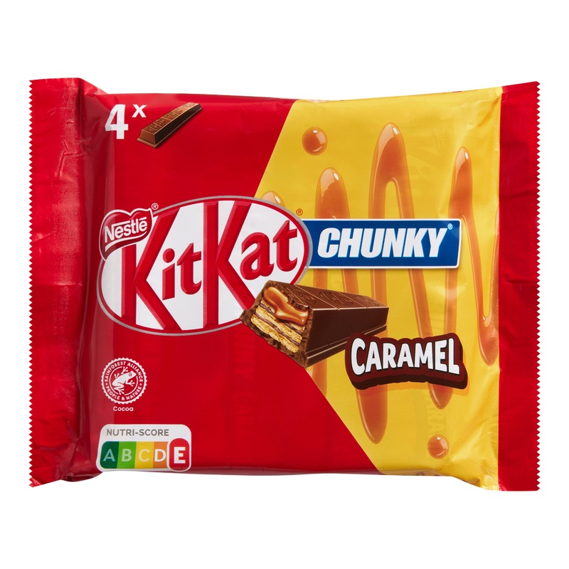Nestle Kit Kat Chunky Caramel Wafer Bars