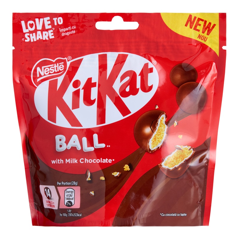 Nestle Kit Kat Milk Chocolate Ball Bag