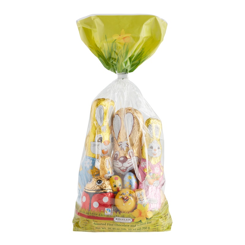 Riegelein Easter Chocolates and Gummy Bars Bag