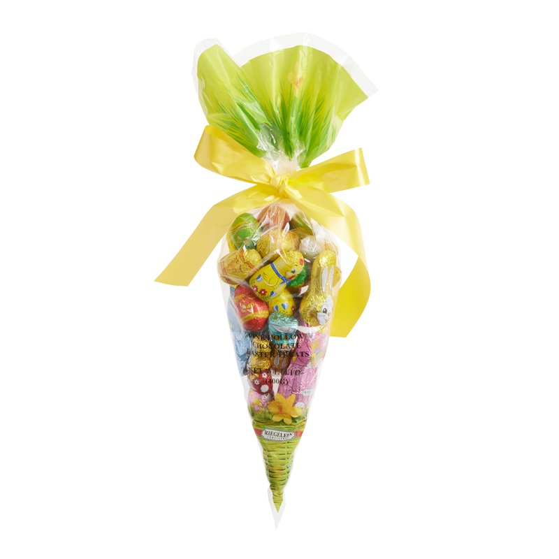 Riegelein Easter Milk Chocolates Cone Bag