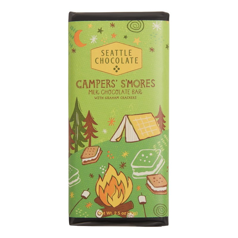 Seattle Campers’ S’mores Milk Chocolate Truffle Bar