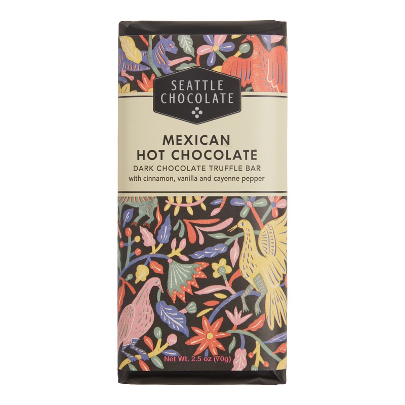 Seattle Mexican Hot Chocolate Dark Chocolate Truffle Bar