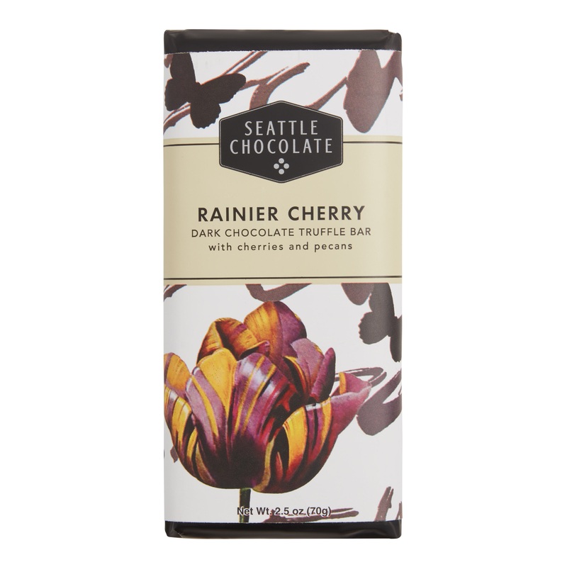 Seattle Rainier Cherry Dark Chocolate Truffle Bar