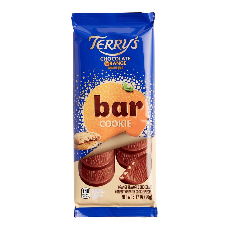 Terry’s Orange Cookie Milk Chocolate Bar Set Of 5