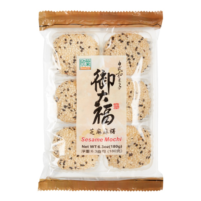6 Pack Formosa Yay Sesame Imperial Mochi Set of 2