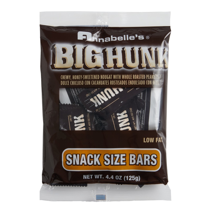 Annabelle’s Big Hunk Mini Honey Nougat Bars Bag Set Of 2