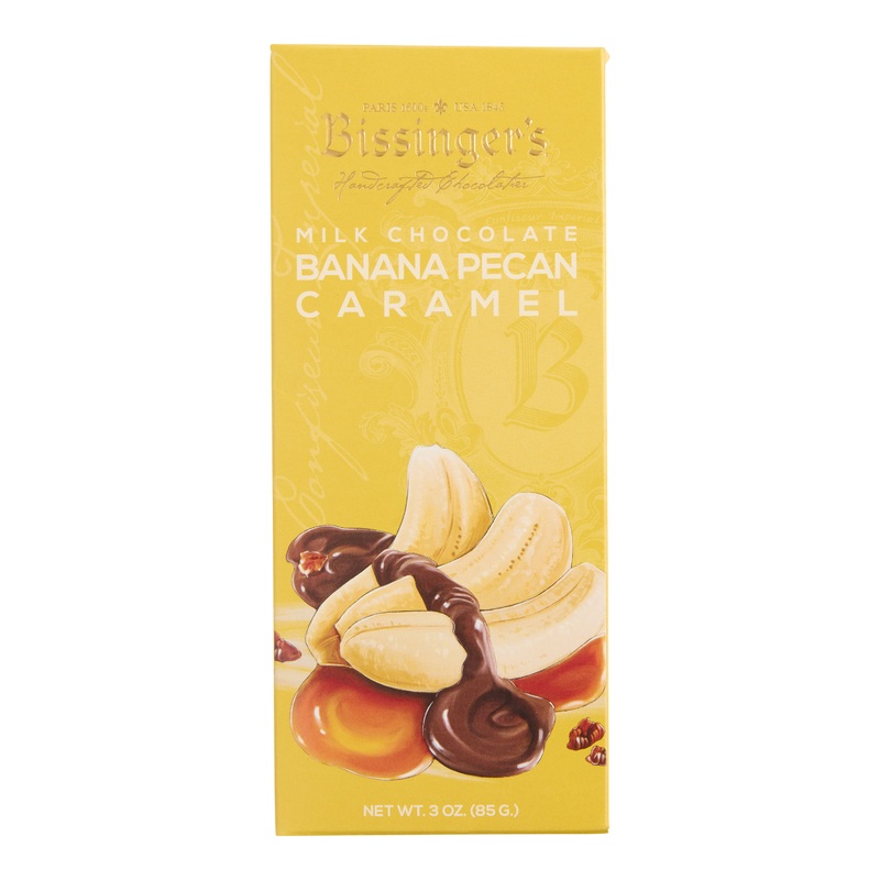 Bissinger’s Banana Pecan Caramel Milk Chocolate Bar