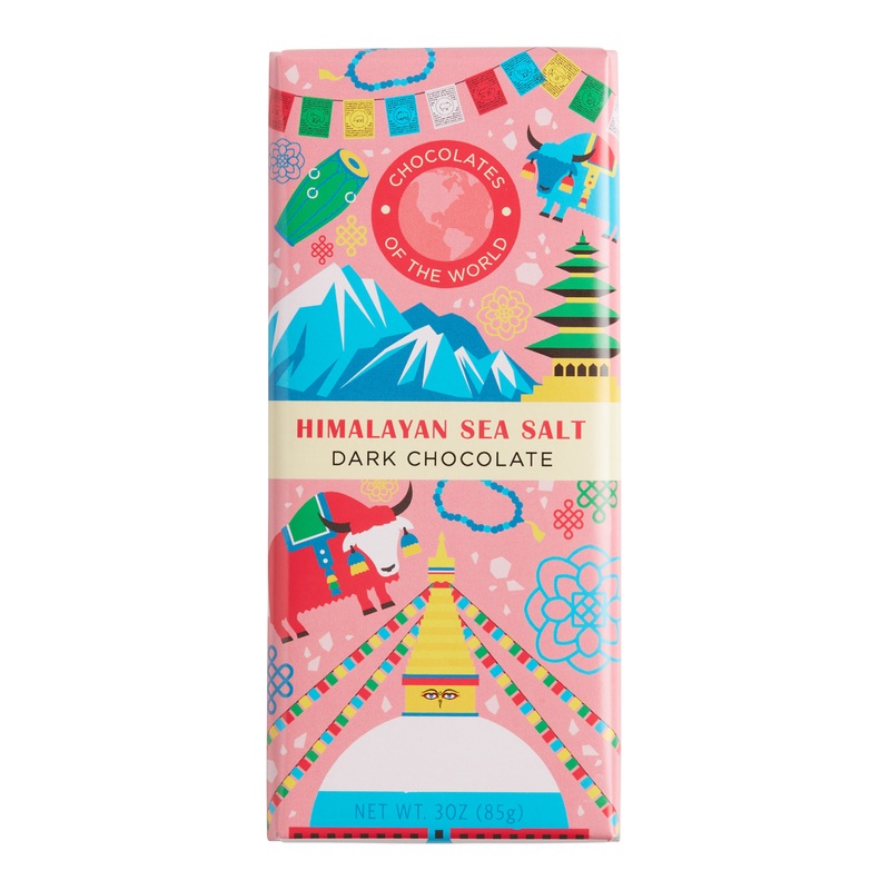 Chocolate Of The World Sea Salt Dark Chocolate Bar