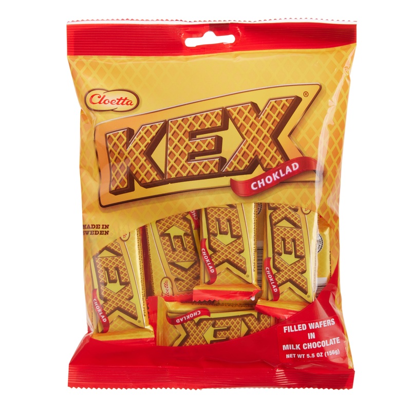Cloetta Kex Milk Chocolate Wafer Mini Bars Bag