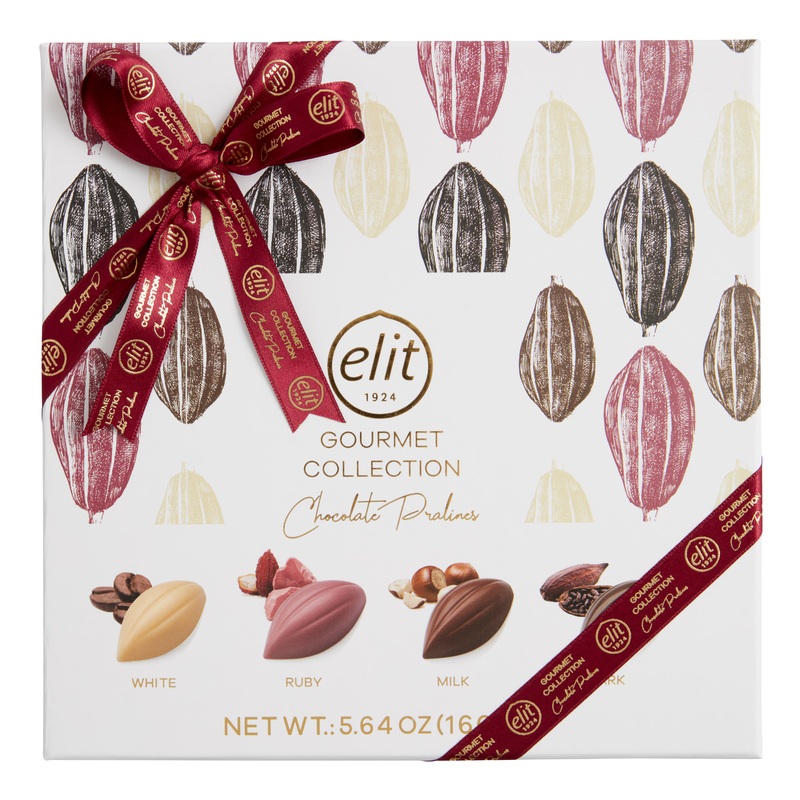 Elit Cocoa Bean Shaped Pralines Gift Box