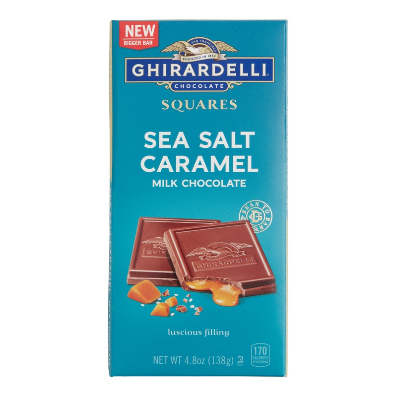 Ghirardelli Sea Salt Caramel Milk Chocolate Bar