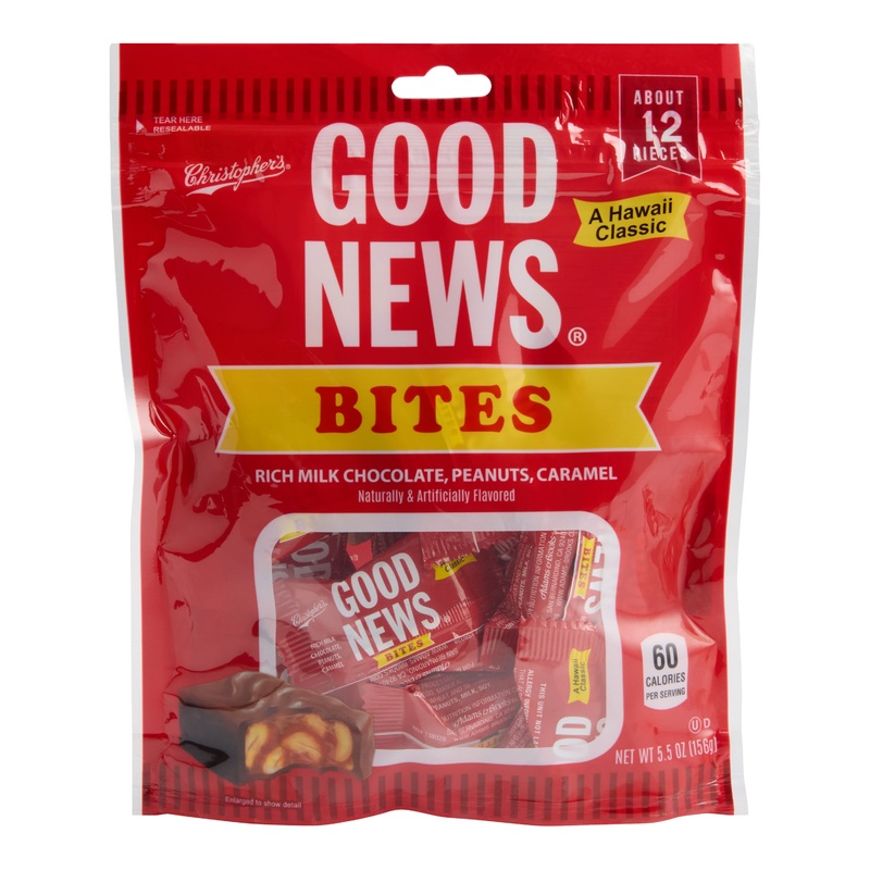 Good News Candy Bar Bites Bag