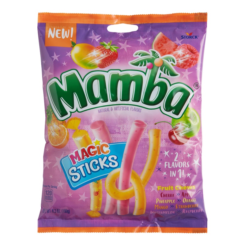 Mamba Magic Sticks Chewy Candy