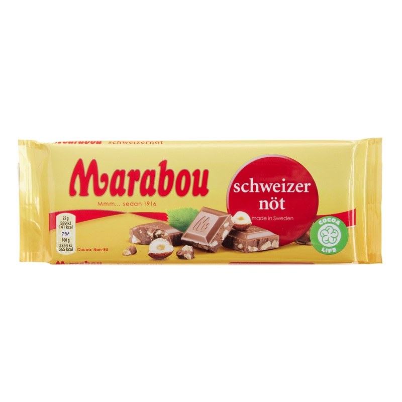 Marabou Hazelnut Milk Chocolate Bar