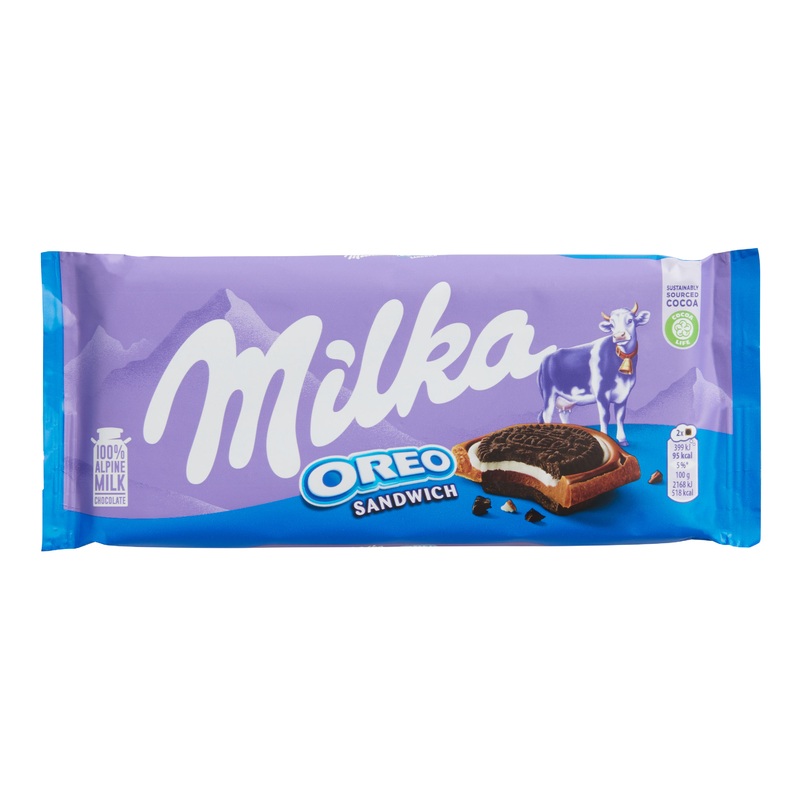 Milka Mini Oreo Chocolate Bar