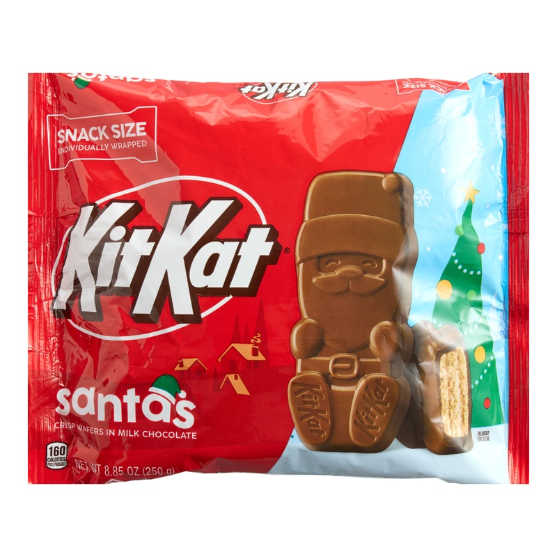 Nestle Kit Kat Chocolate Wafer Santas