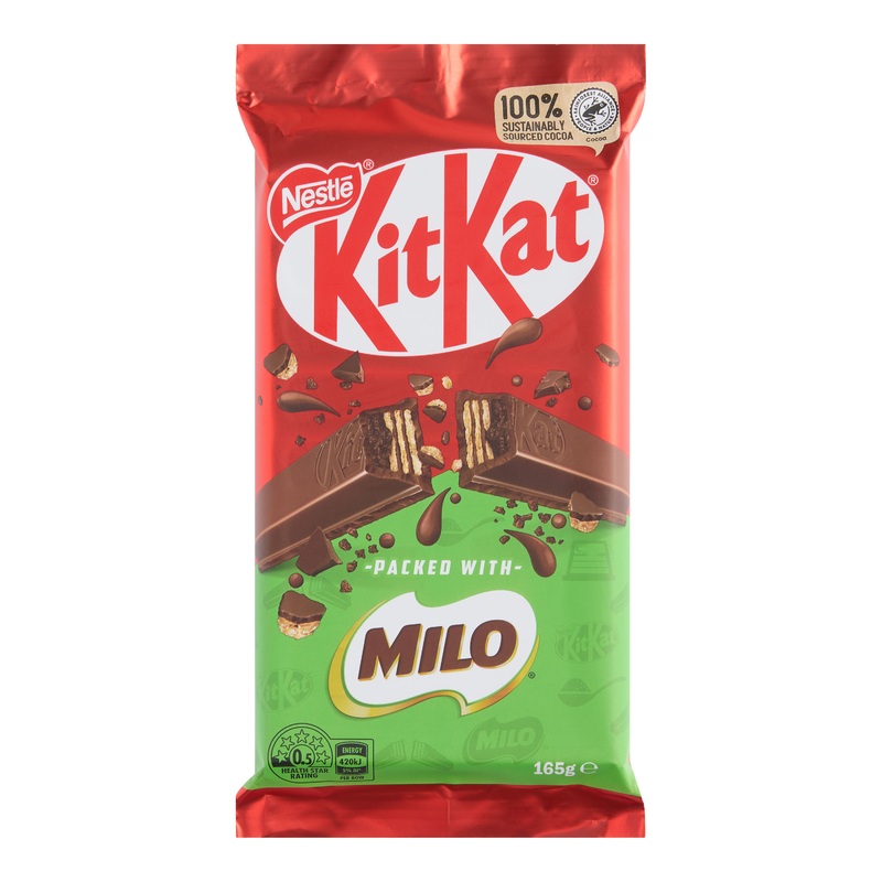 Nestle Kit Kat MILO Milk Chocolate Wafer Block