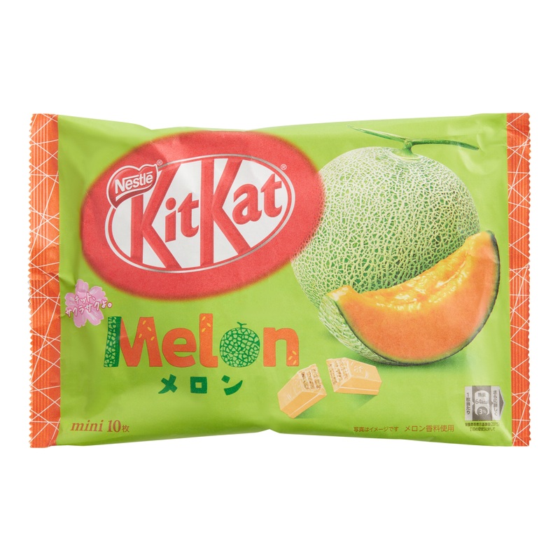 Nestle Kit Kat Mini Melon Wafer Bars Bag