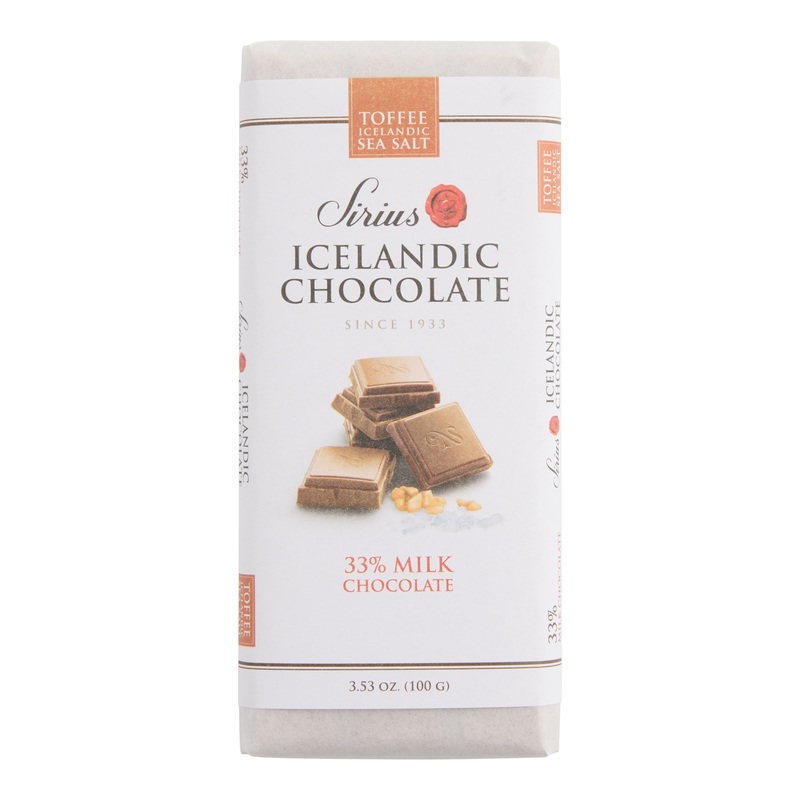 Noi Sirius Icelandic Toffee Milk Chocolate Bar