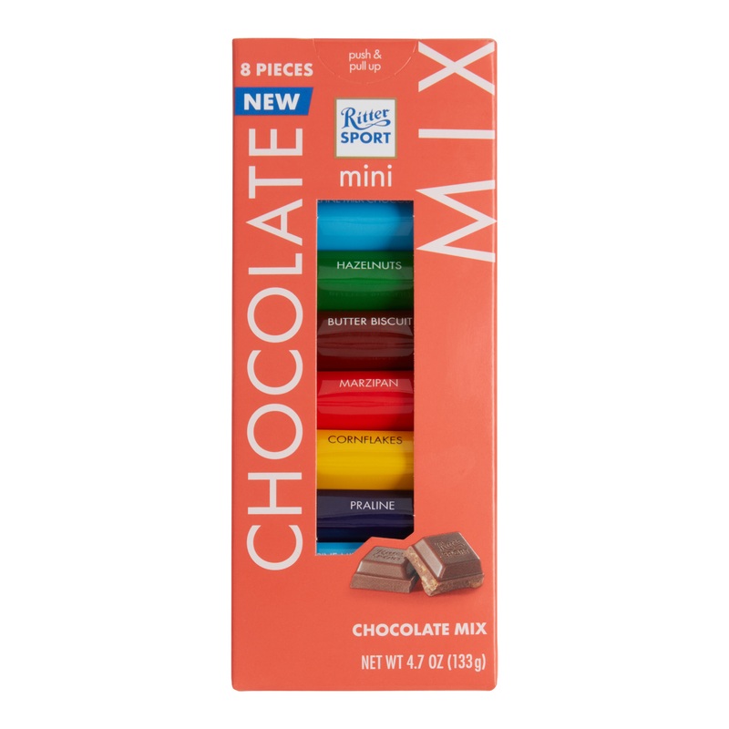 Ritter Sport Mini Assorted Chocolates 8 Pack
