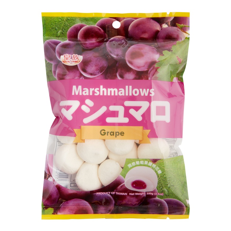 Royal Family Grape Filled Marshmallows