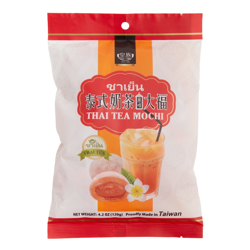Royal Family Thai Tea Mochi Bag