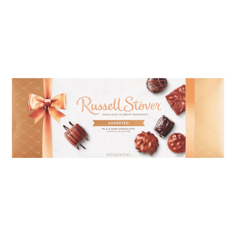 Russell Stover Assorted Chocolates Gift Box 33 Piece