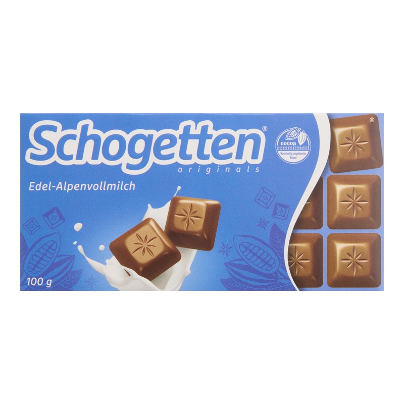 Schogetten Alpine Milk Chocolate Bar