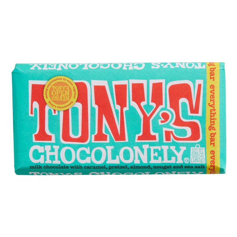 Tony’s Chocolonely Everything Milk Chocolate Bar