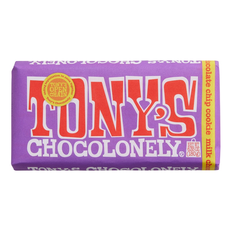 Tony’s Chocolonely Milk Chocolate Chip Cookie Bar