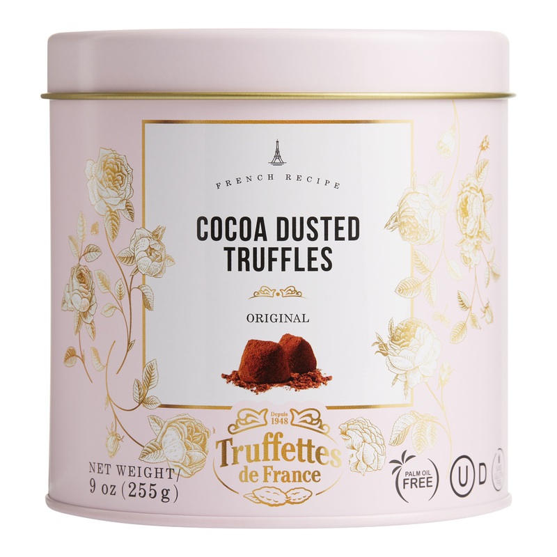 Truffettes Cocoa Dusted Chocolate Truffles Tin
