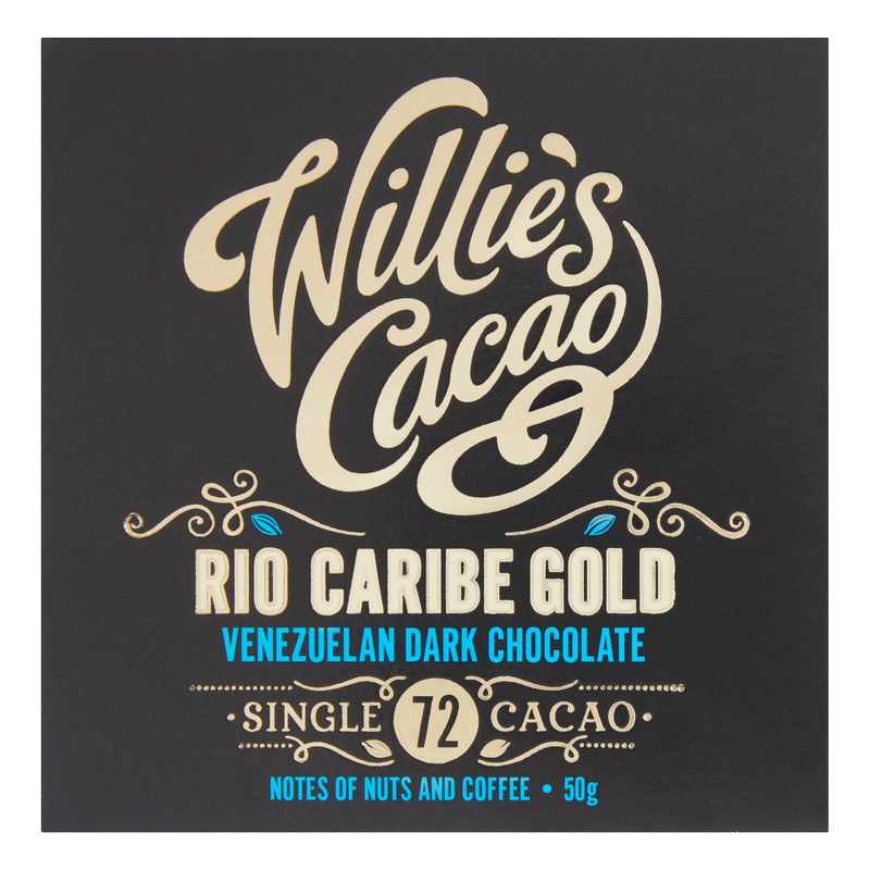Willie’s Cacao Rio Caribe Gold Dark Chocolate Bar