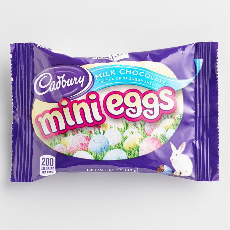 Cadbury Milk Chocolate Mini Eggs Snack Size Set of 6